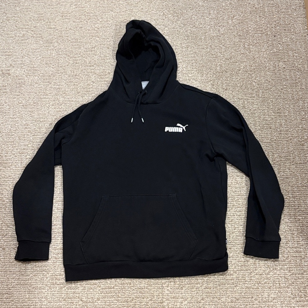 Puma Men's Classic Black Hoodie